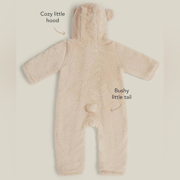 Baby Hooded Romper Unisex Animal Bear Hooded Halloween costume - Picture 9 of 12